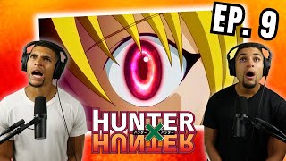 KURAPIKAS EYES  Hunter x Hunter Episode 9 REACTION [upl. by Yelrahc]