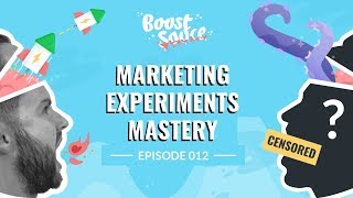 Marketing Experiments Mastery  Growth Recipes From 3 Experts Ep012 [upl. by Hcir384]