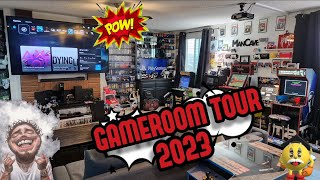 GAMEROOM TOUR 2023 [upl. by Jennings]