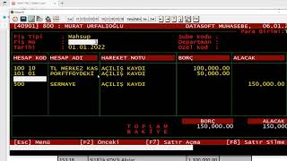 datasoft muhasebe [upl. by Holna]