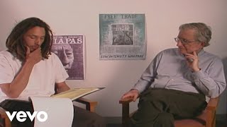 Rage Against The Machine  Interview with Noam Chomsky from The Battle Of Mexico City [upl. by Atirb914]