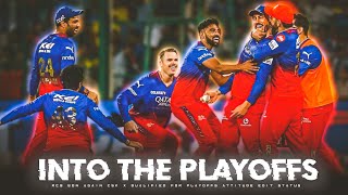 Into The Playoffs  Rcb Won Edit Status IPL 2024 [upl. by Sharla]