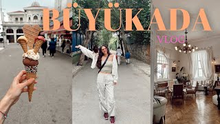 BÜYÜKADA Vlog📍 Günübirlik gezimde tatlı mekanlar ve muhteşem bir manzara💛  Ilgaz Cinsdemir [upl. by Niltag]