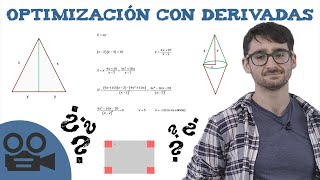 Optimización con derivadas [upl. by Ynaitirb]