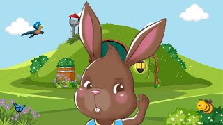 Hop little bunny little bunnies kids songs and nursery rhymesKiddiewidddie [upl. by Aramaj]