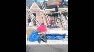 Slate Roofing Queens NY Forest Hills 13gp MartinsRoofingcom 718 296 7853 [upl. by Lovel936]