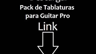 Descargar pack de 10000 tablaturas para guitar pro por Mediafire [upl. by Annyahs7]