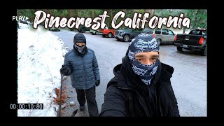 Pinecrest California  BnL Trip Heavy Snow [upl. by Valdemar]