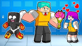 Minecraft School BULLY is in LOVE With My GIRLFRIEND [upl. by Jaquelin]