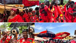 Paramount Chief Arrives at Festival in Epic Style [upl. by Naitsabes]