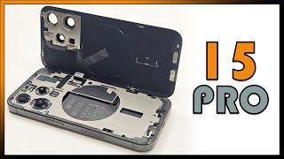 Apple iPhone 15 Pro Teardown Repair Video Review [upl. by Lillian]