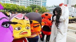 Badut Mampang JOGET Bareng Hantu LUCU [upl. by Dunham]