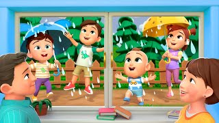 Rain Rain Go Away  Almama Nursery Rhymes amp Kids Songs [upl. by Lac]