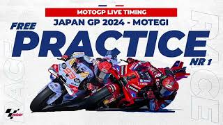 MotoGP Free Practice 1  Sirkuit Motegi Jepang  Live Timing  JapaneseGP [upl. by Eelrak]