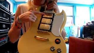 Epiphone G400 Custom 3 Pickup SG ReviewDemo [upl. by Ezekiel]