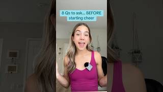 I wish I knew BEFORE starting cheer…😅 cheerleader dance gymnastics advice [upl. by Marpet]