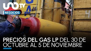 ¿Cuánto cuesta precios del gas LP del 30 de octubre al 5 de noviembre de 2022 [upl. by Letney841]