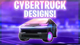 The 10 Best Tesla Cybertruck Designs Of All Time Rocket League Car Designs [upl. by Allicsirp]