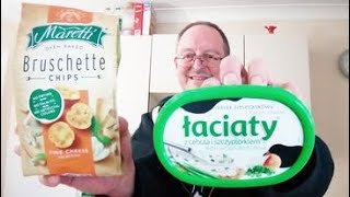 Maretti Bruschette Chips Fine Cheese Selection Flavour and Taciaty Cream Cheese  Food Review [upl. by Anaej]