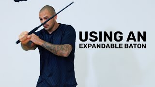 How To Use An Expandable Baton For Police And Law Enforcement [upl. by Gussman]