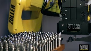 ZOLLER »roboSet2«  Automation Solution for High Tool Throughput [upl. by Asserac]