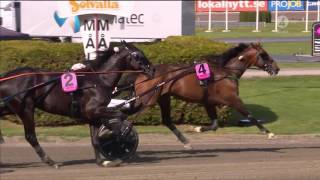 Elitloppet 2016 försök 2 Un Mec DHeripre [upl. by Euseibbob]