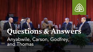 Anyabwile Carson Godfrey and Thomas Questions and Answers 3 [upl. by Naliorf393]