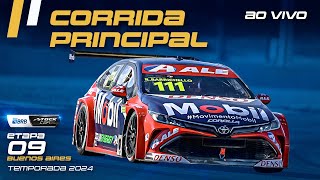 STOCK CAR BRB 2024 AO VIVO  9ª ETAPA  CORRIDA PRINCIPAL  BUENOS AIRES ARGENTINA [upl. by Atiroc590]