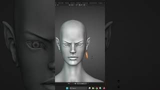 Sculpting in Blender is so cool 🤩 blender digitalsculpt blenderart [upl. by Horowitz]