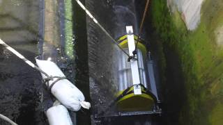 Hydrovolts Waterfall Turbine [upl. by Assetal]