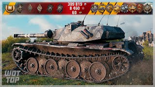 BatChâtillon Bourrasque  75K Damage 10 Kills  World of Tanks [upl. by Eisaj199]