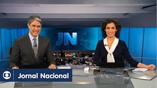 Jornal Nacional novo cenário mais amplo e interativo está no ar [upl. by Eldreda]