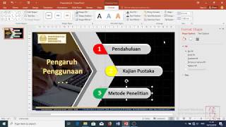 Tutorial Membuat PPT Sempro yang bagus dan menarik [upl. by Jeunesse]