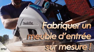 COMMENT FABRIQUER UN MEUBLE SUR MESURE EN MDF  toutes les étapes  EP52  La Maison VPI [upl. by Annavoig718]