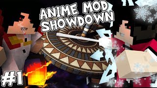 ONE PIECE VS RWBY DEVIL FRUIT VS SEMBLANCE  Minecraft Anime Mod Showdown 1 [upl. by Meerek511]