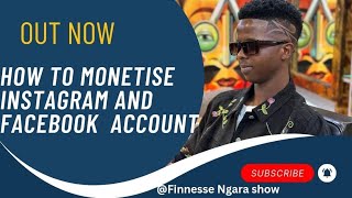 HOW TO MONETISE INSTAGRAM amp FACEBOOK ACCOUNT 2024 [upl. by Renfred]