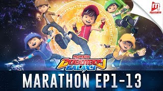 BoBoiBoy Galaxy Marathon  Episod 1  13 [upl. by Euqinna]