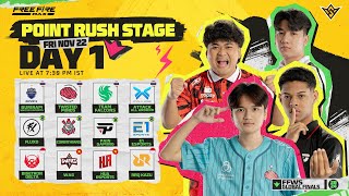 HI FFWS Global Finals 2024  Point Rush Stage Day 1 [upl. by Imelida555]