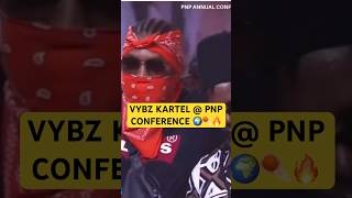 VYBZ KARTELL AT PNP CONFERENCE CREATE HISTORY ☄️🌍😱 vybzkartel dancehall pnp [upl. by Naahsar]