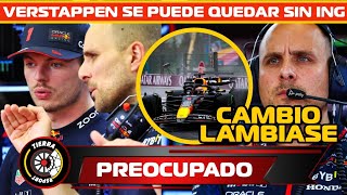 ¡PREOCUPADO MAX VERSTAPPEN SE QUEDARÍA SIN SU INGENIERO DE CARRERA LAMBIASE POR ASCENSO EN REDBULL [upl. by Candyce152]