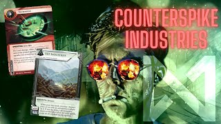 Counterspike Industries  Android Netrunner Standard [upl. by Noland]