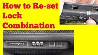 How to ResetChange Code of Branded Briefcase without using any tool reset password [upl. by Teddman]