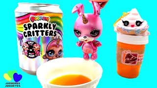 Abriendo Sparkly Critters Y Abriendo Poopsie Slime En Español [upl. by Ainala]