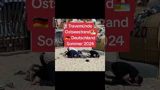 Travemünde Ostseestrand🏖 Deutschland🇩🇪im Sommer 2024❗ [upl. by Avevoneg]