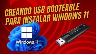 Como crear una memoria usb booteable de WINDOWS 11 para reparar tu pc usb de arranque [upl. by Bathsheeb]