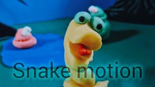 snake motion🥶stopmotion animation [upl. by Stormie]