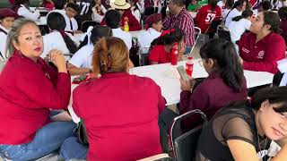 BANDA LOS TRACALEROS EN EL EJIDO SANTA ELENA COAHUILA EN EL DESFILE DE ANIVERSARIO [upl. by Soll591]