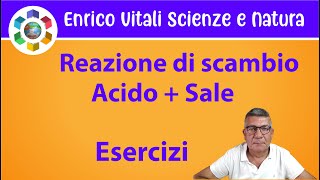 Reazione di Scambio tra un Acido e un Sale [upl. by Wivinia903]