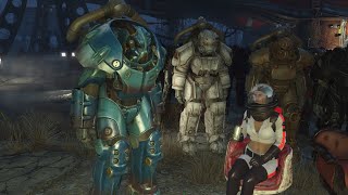 Fallout 4  Finally Unlocked Rare Quantum X01 Power Armor [upl. by Anead171]