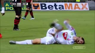 Worst dive in footballsoccer history by Danko Lazovic [upl. by Llenil793]